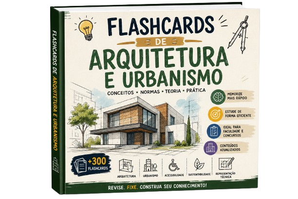 Bônus 01 - Flashcards de Arquitetura e Urbanismo
