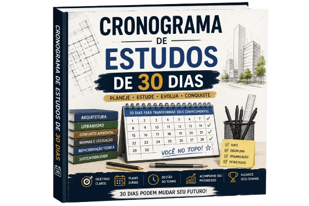 Bônus 02 - Cronograma de Estudos de 30 dias