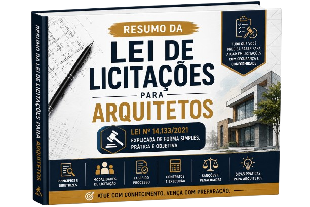 Bônus 04 - Resumo da Lei de Licitações (Lei 14.133) para Arquitetos